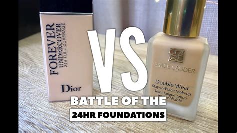 dior forever fluid vs estee lauder double wear|estee Lauder Double Wear reviews.